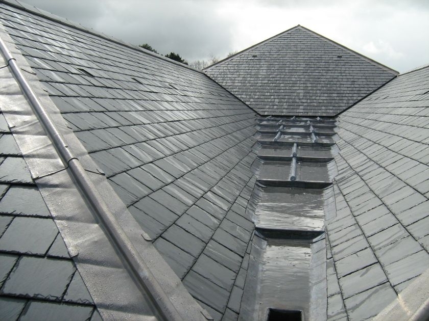 Lead replacement roofing